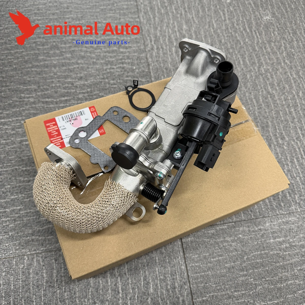 LR057662 EGR Cooler for Freelander 2 Evoque Discovery Sport 2.2D Exhaust Gas Recirculation Valve Cooler KIT C2S52516