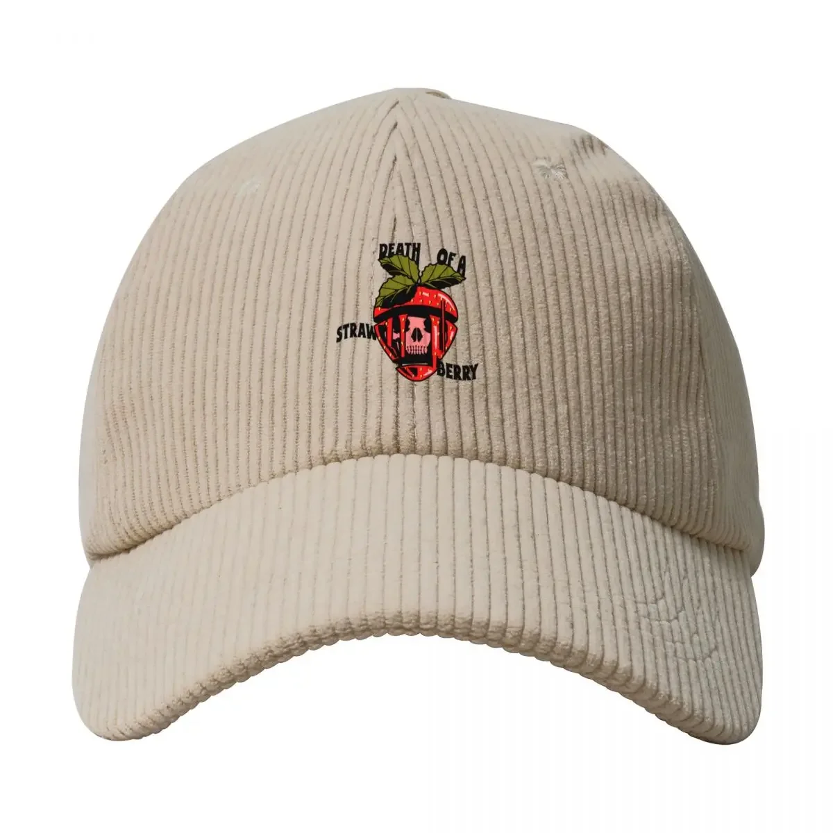 Dance Gavin Dance Death of a Strawberry Corduroy Baseball Cap Cap Wild Ball Hat Sun Hat For Children Hood Girl Men's