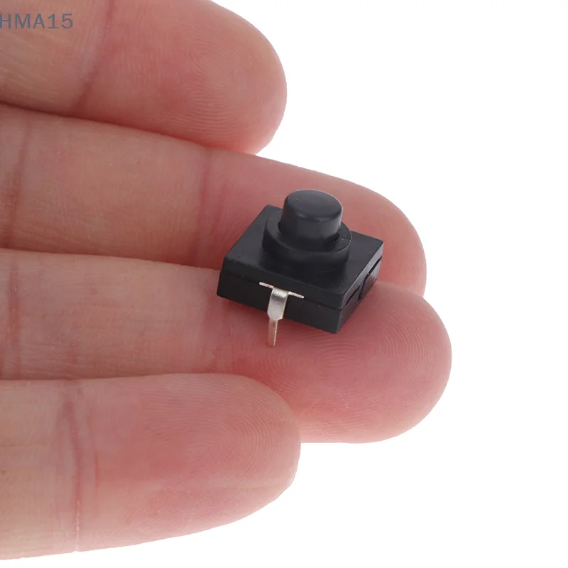 [EL]10PCS Flashlight Button Switch 12*12*9.4MM 2Pin Ultra-Thin Middle of the feet