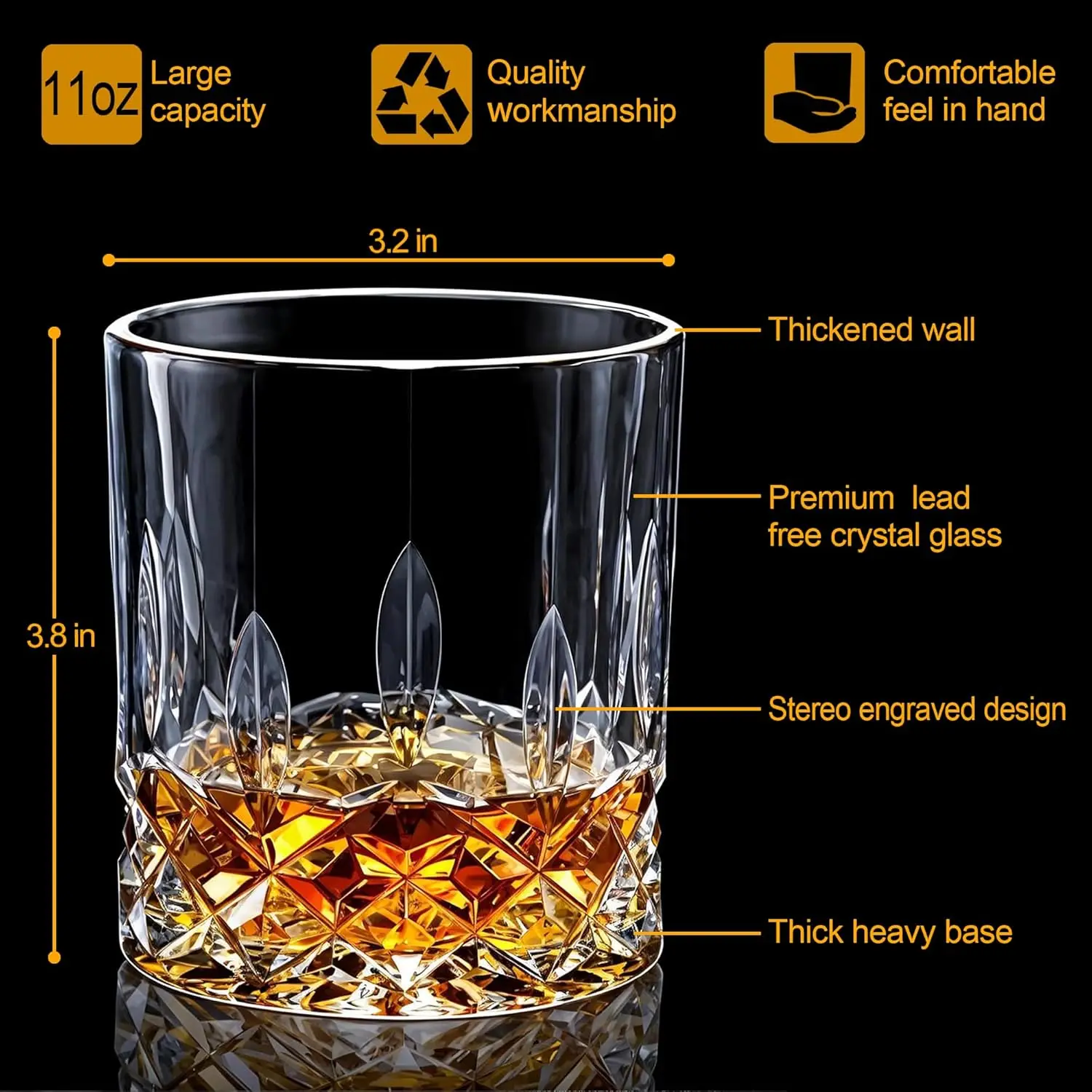 Whiskey Glasses Smoke Kit Wood Chips and Lid for Whiskey or Bourbon Father's Day Gift How does whiskey smoking enhance the drink