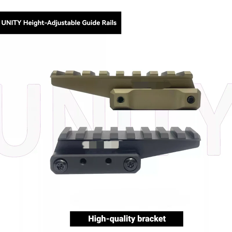 Élément rail surélevé UNITÉ base métal support surélevé 556/558 rail booster siège surélevé 20mm rail Picatinny