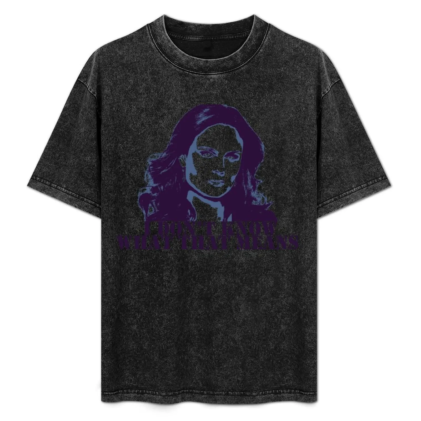 

Bones - Temperance Brennan in blue T-Shirt Trendy Pattern T-Shirt for Men