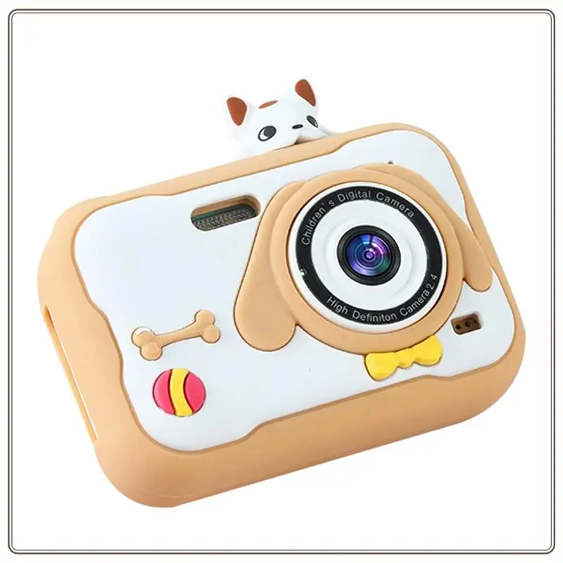 A8S HD Dual เลนส์ 4000W Pixel 5472X4104PX ความละเอียดภาพไม่มีการ์ดหน่วยความจํากล้องเด็ก, สีฟ้าติดตั้งง่าย