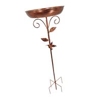 Bird Bath Bowl Easy to Install with Stake Birdbath for Park Fence Outdoor