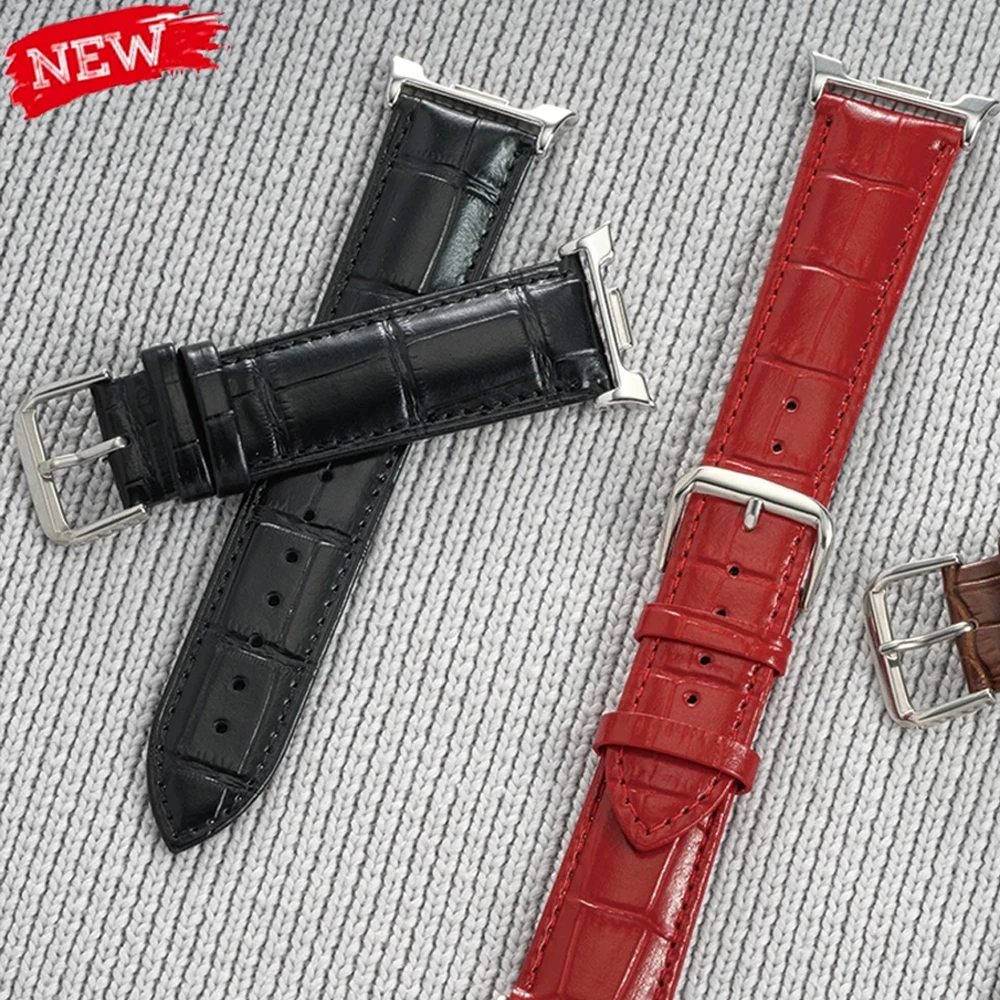 Lederarmband für Samsung Galaxy Watch 8 40 mm 44 mm Armband Correas für Samsung Galaxy Watch 8 Classic 46 mm Band Erschwinglich