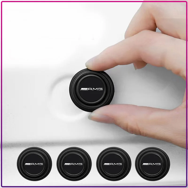 Car Door Shock Absorber Cushion Gasket Soundproof Patch Accessories Stickers For Mercedes Benz AMG W204 W213 W205 W211 W212 W176