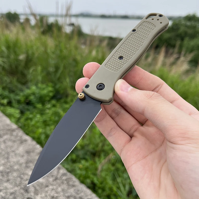 BM 535 Bugoutknife pocket knife CPM-S30V Stainless Steel blade Ranger Green Handle folding knife self defense tactical EDC Knife