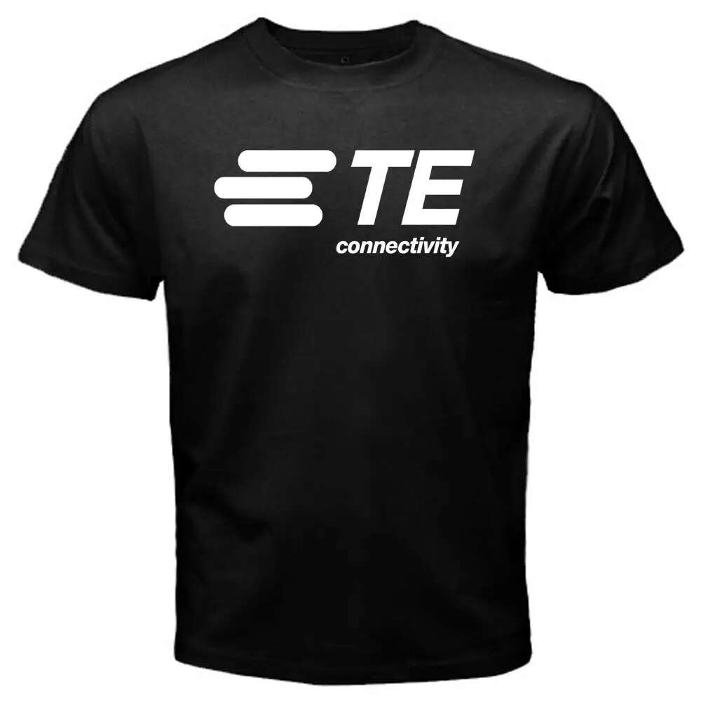 TE Connectivity Men's Black T Shirt Size S to 5XL