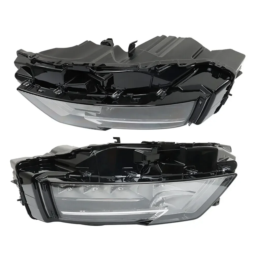 SALE Factory LED Headlight Headlamps Assembly Set Left+Right Side for 2021-2023 Nissan Rogue SL SV 2022 Black Chrome Clear Lens
