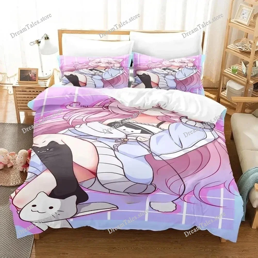 

Nyatasha Nyanners Bedding Set Single Twin Full Queen King Size Bed Set Adult Boys Bedroom Duvet Cover Sets 3D Anime Luxury Gift7