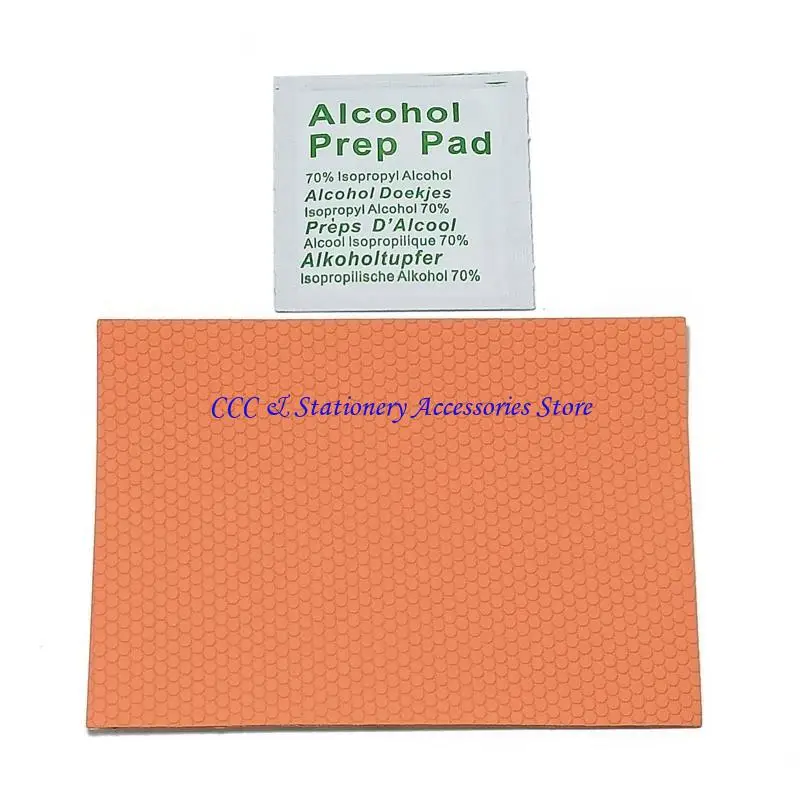 DIY 10x7cm Mouse Skates Side Stickers Sweat Resistant Pads Anti-slip Silicone Tape for Gaming Mouse Competitive Pad