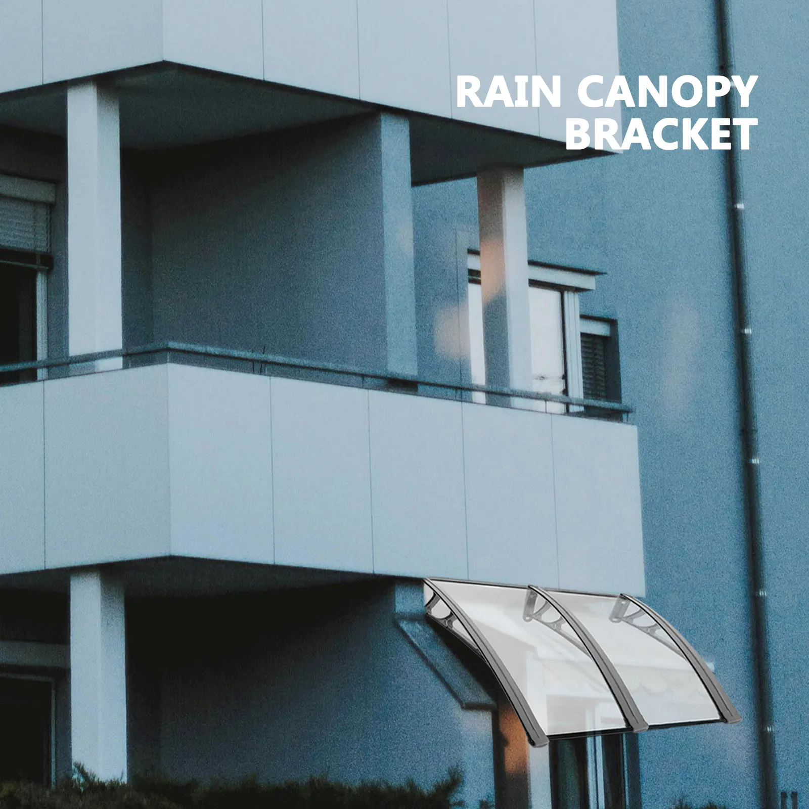 Heavy Duty Upvc Awning Bracket Support for Residential Commercial Industrial Use Weather Resistant Fade Proof Awning Canopy
