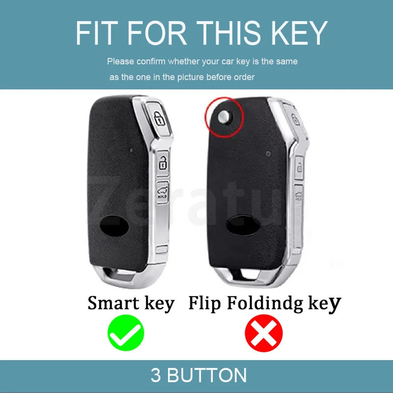 3 Button For Kia Sportage 2023 for Kia Ray Sorento Soul Telluride Cerato 2020 K5 K8 2022 TPU Car Remote Key Case Cover Shell Fob
