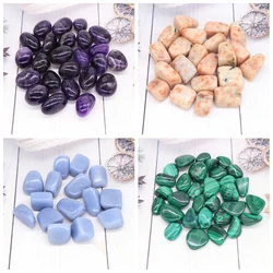 Natural Tumbled Stones Mixed Irregular Colorful Quartz Healing Crystal Amethyst Mineral Rock Specime Gemstones Aquarium Decor