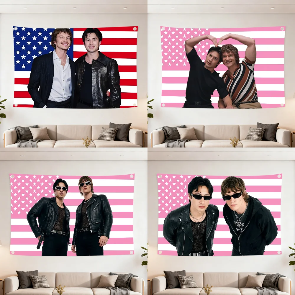 Movie H-Heated Rivalry Shane Ilya Q flag Decoration Outdoor Picnic Party Art Hanging Home Camping Party Banner Best sellers