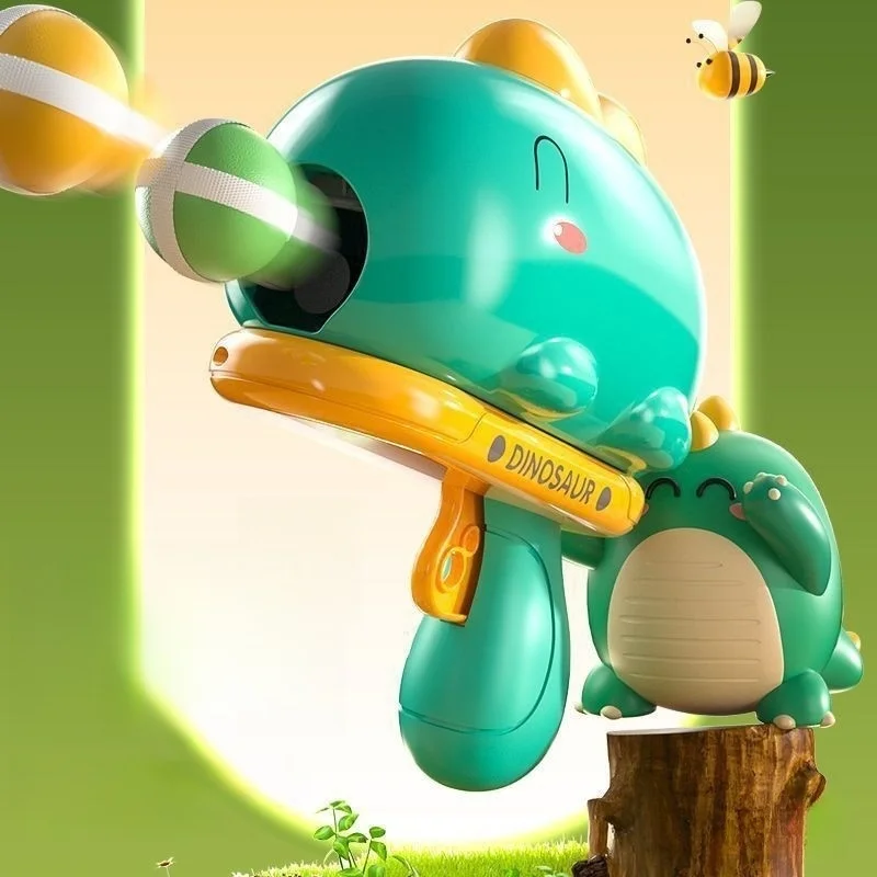 Brinquedo de Tiro com Bola de Dinossauro para Crianças com Alvo, Jogo Interativo ao Ar Livre, Brinquedos de Quebra-Cabeça para Presentes de Aniversário de Crianças