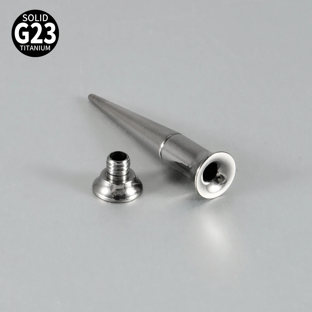 3pcs G23 Titanium Ear Taper Kit, Body Piercing Expander Set
