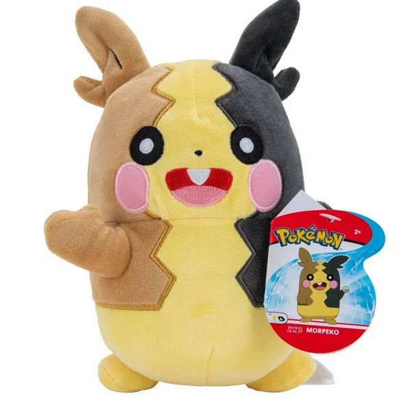 لعبة قطيفة أصلية من Morpeko and Morpeko Hangry مقاس 8 بوصات #2