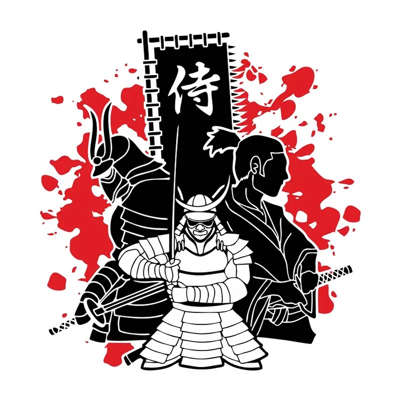 Car Sticker Samurai Waterproof Vinyl Decal Car Accessories Decor Pegatinas Para Coche  #V1224