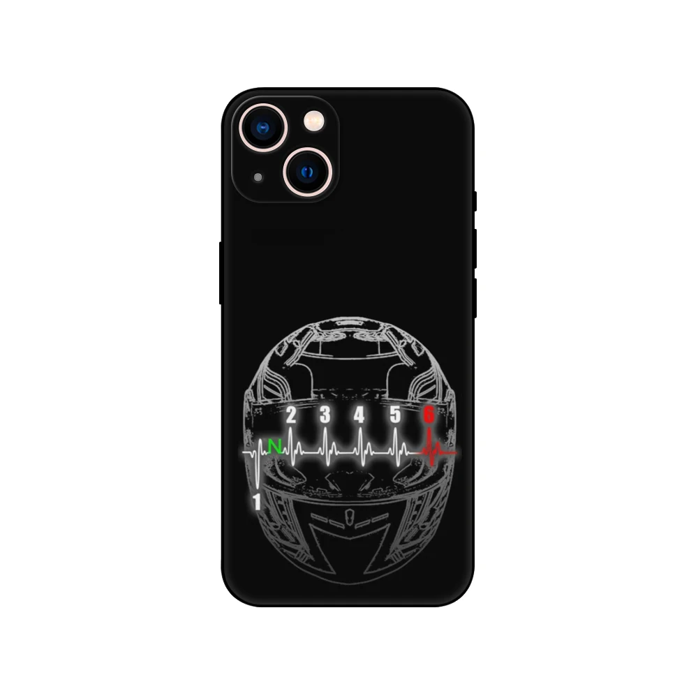 1N23456 Motorcycle Design ，phone case for iphone，14 2020se 6 6s 7 8 plus x 10 XR XS 11 12 13 mini pro MAX black tpu back cover