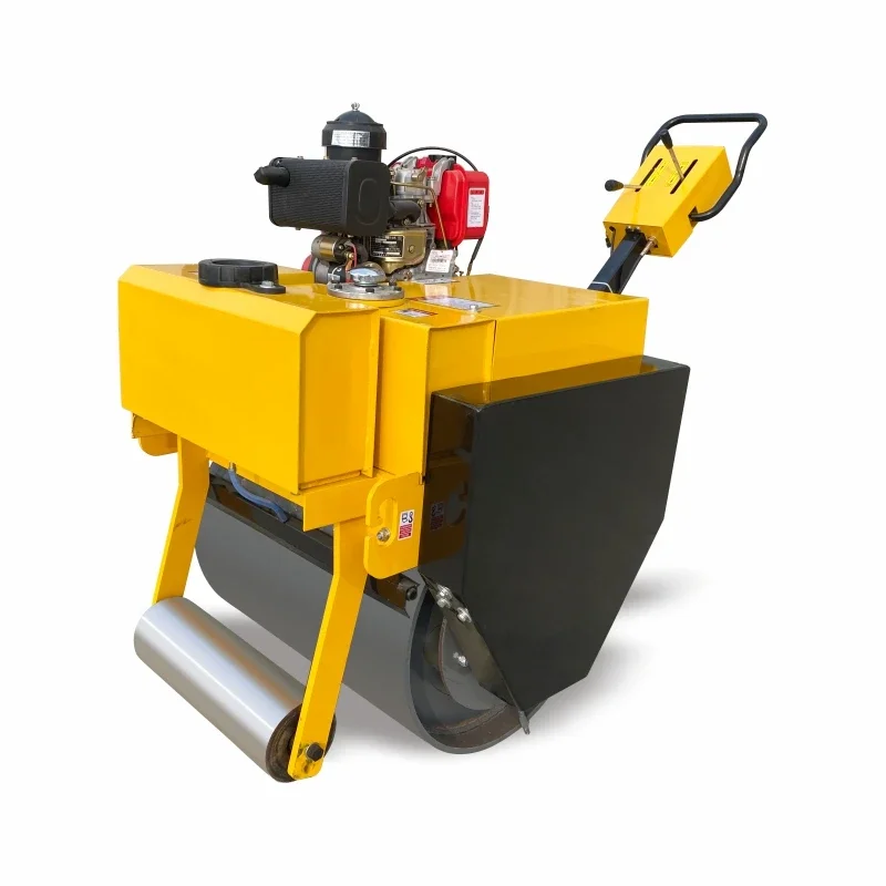 Vibrating Earth Compactor Vibratory Road Roller Lightweight Road Roller Compactor