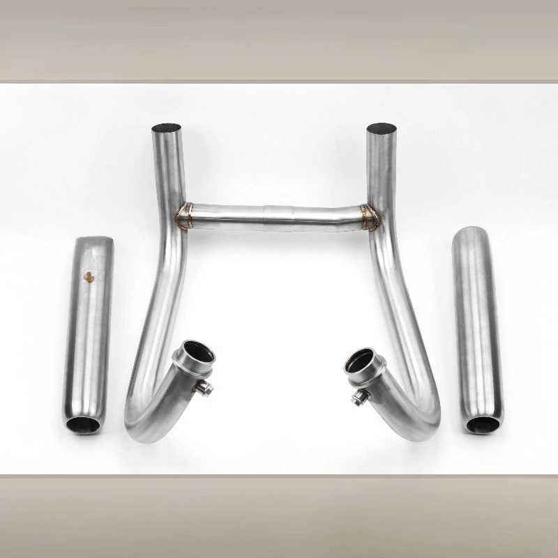 Exhaust back pressure is quiet and does not lose low torsion exhaust