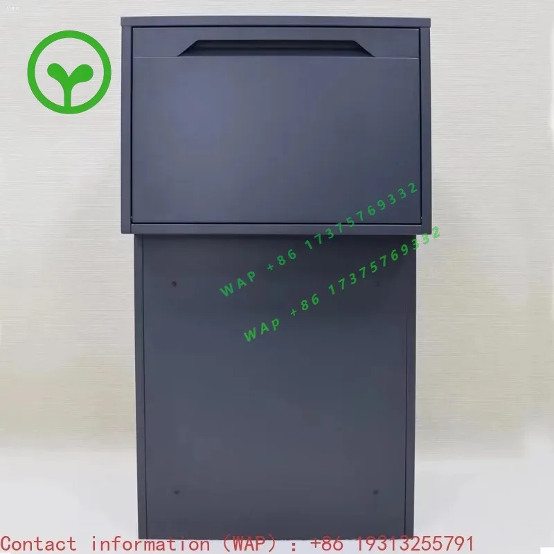 【2026】Delivery Box Mailbox A Parcel Delivery Box Mounted On The Wall Through A Fence