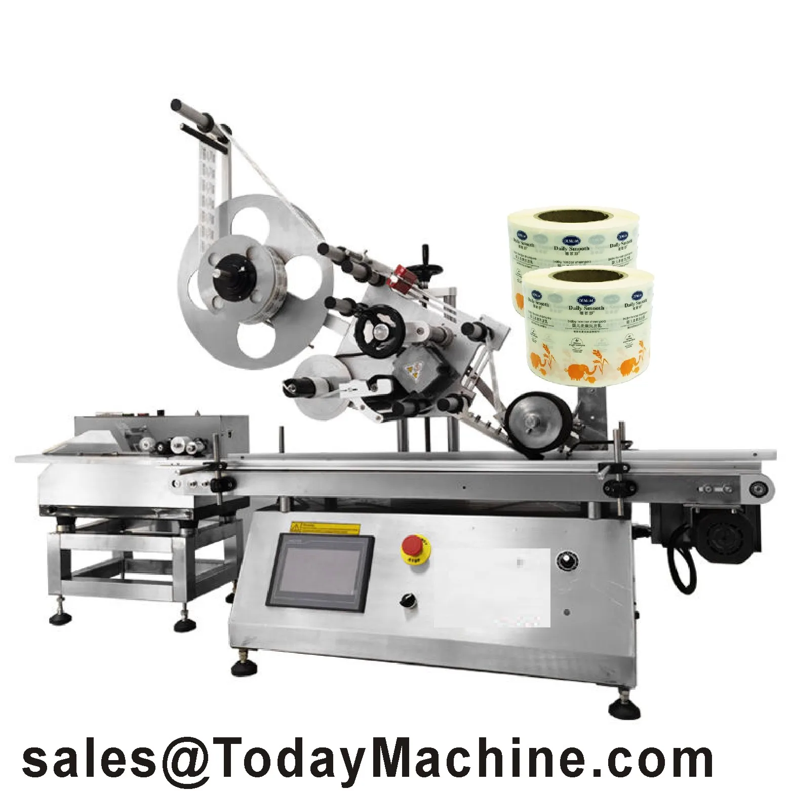 Instant Printing Labeling Machine PLC Gear Digital Components Flat Labeling Box Paper Packaging for Cartons