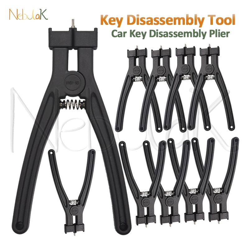 Multi-Function Key Disassembly Plier For Car Key Remote Fob Shell Disassembly Detachable Pliers Locksmith Spring Clip Pry Tool
