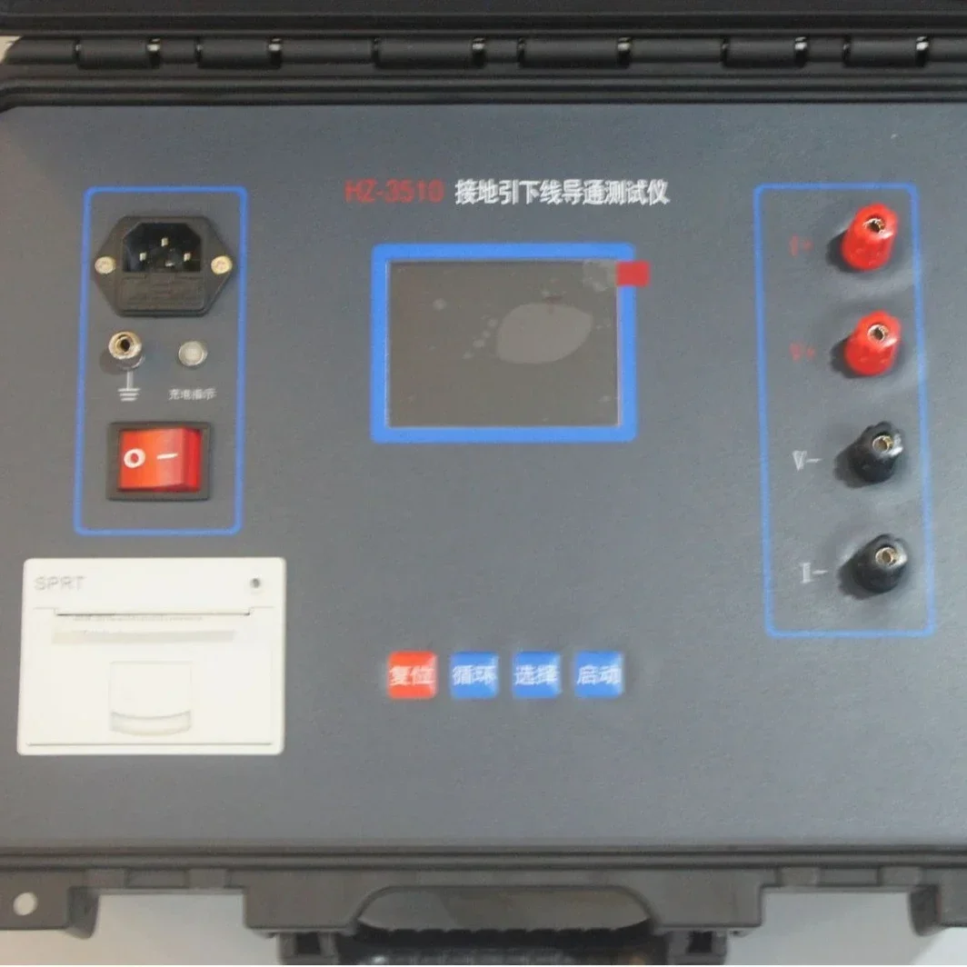 Ground downlead conduction tester