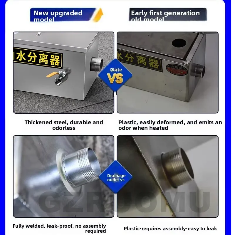 Kitchen Grease Trap Small Oil- - Commercial Kitchen Grease Trap ulasan dan harga