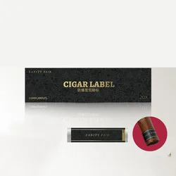 Anti-Crack Fixed Cigar Sticker, DIY Cigar Label, Smoking Accessories