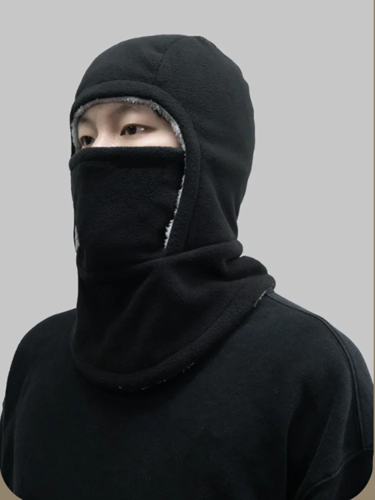 AliExpress NONE Winter hooded windproof and warm full-face mask,suitable for skiing, cycling, running,fishing and outdoor activities Suitable