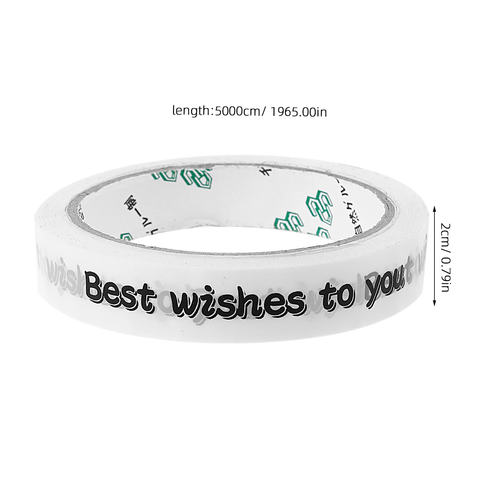 Aesthetic Scrapbook Tape for Small Business Packaging Bag Sealing Tapes Longevity Bag Sealer Tape Packing Tapes