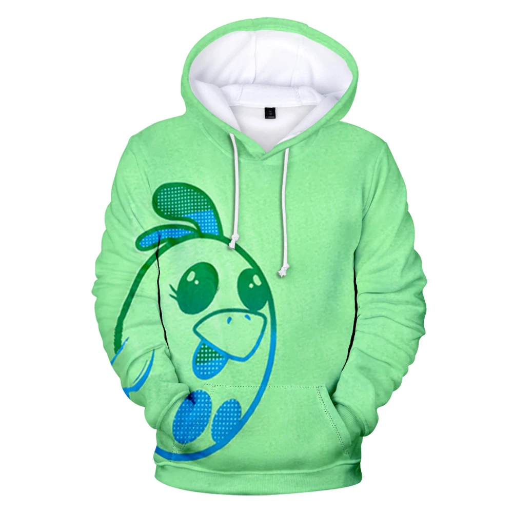 BriannaPlayz Merch Chucklz Verde Hoodie Rosa Moletom Com Capuz Manga Longa Homem Mulher Moletom Jovem Mídia Social Estrela Roupas 3D