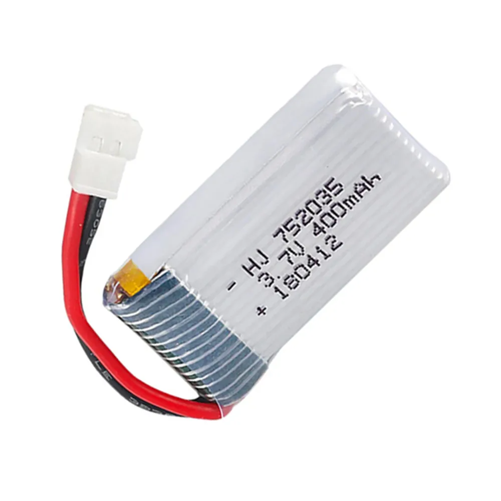 3.7V 400mAh Lipo Battery For X4 H107 H31 KY101 E33C E33 U816A V252 H6C RC Quadcopter Drone Spare Part 3.7V Battery