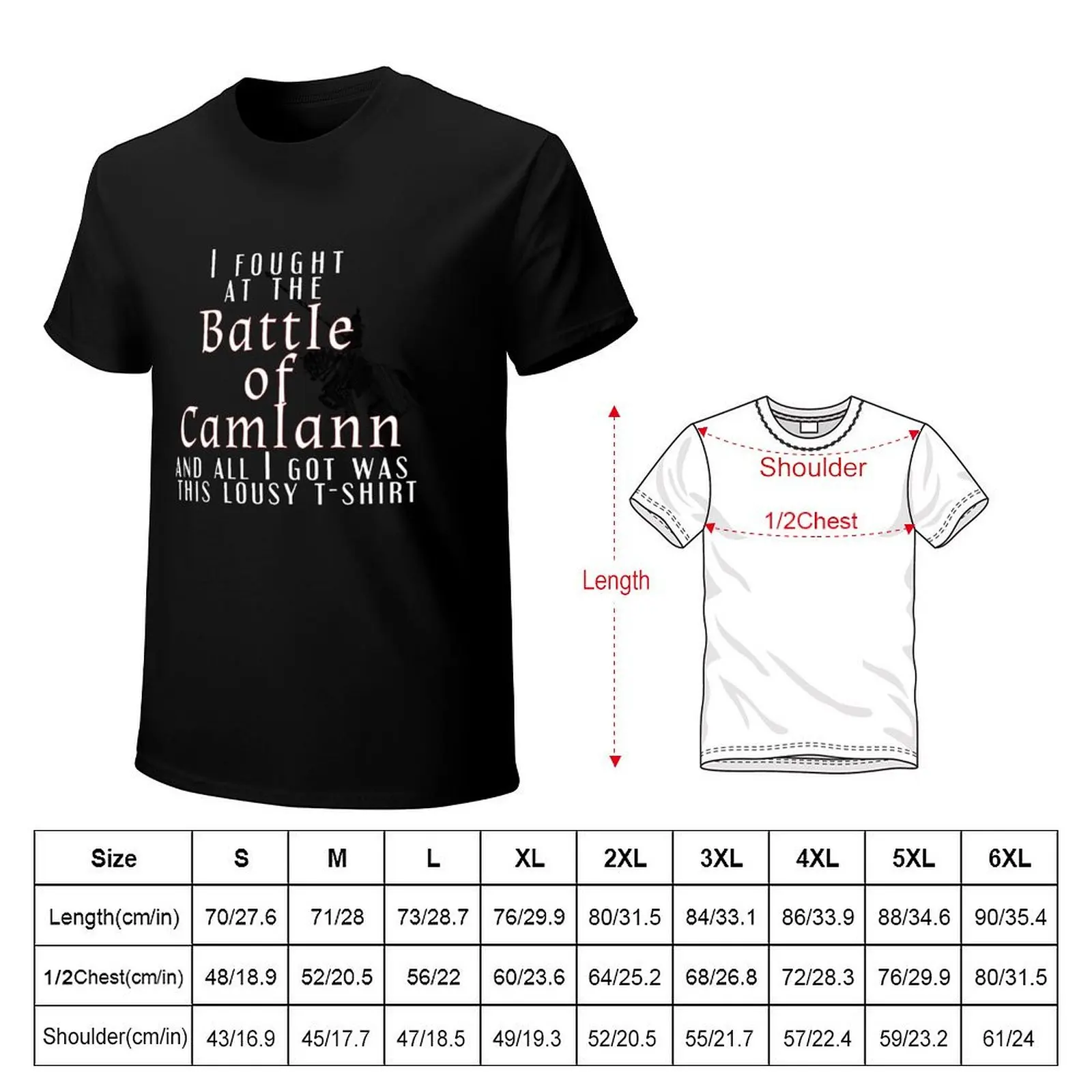 CAMLANN Ver. 1 T-Shirt Holiday Party T-Shirt for Men