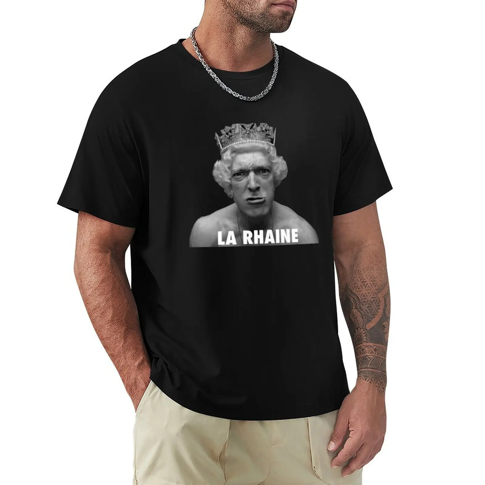 LA HAINE T-Shirt blanks plain mens t shirts casual stylish