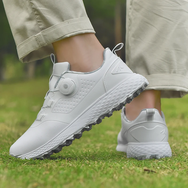 Women Waterproof Golf Men Shoes Professional Lightweight Golfer Footwear Outdoor Golfing Sport Trainers Athletic Sneakers