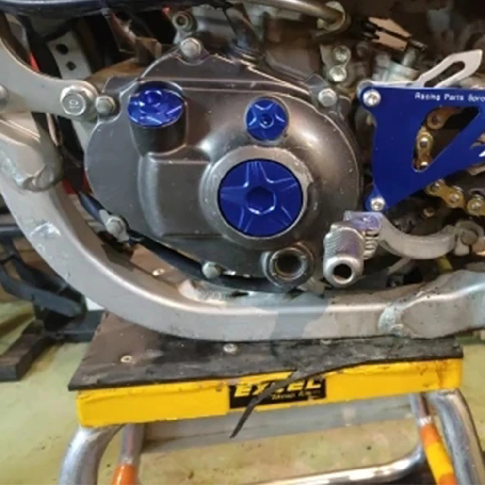 

FOR YAMAHA YZ250F YZ450F YZ 250F 450F 2014 2015 2016 YZ250FX 15-16 WR250F 2015 Engine Timing Cover Plug Cap Motorcycle Accessory