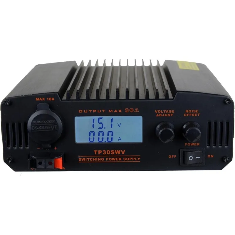 TP30SWV 30 Amp DC 13.8V Digital Switching Power Supply With Noise Offset