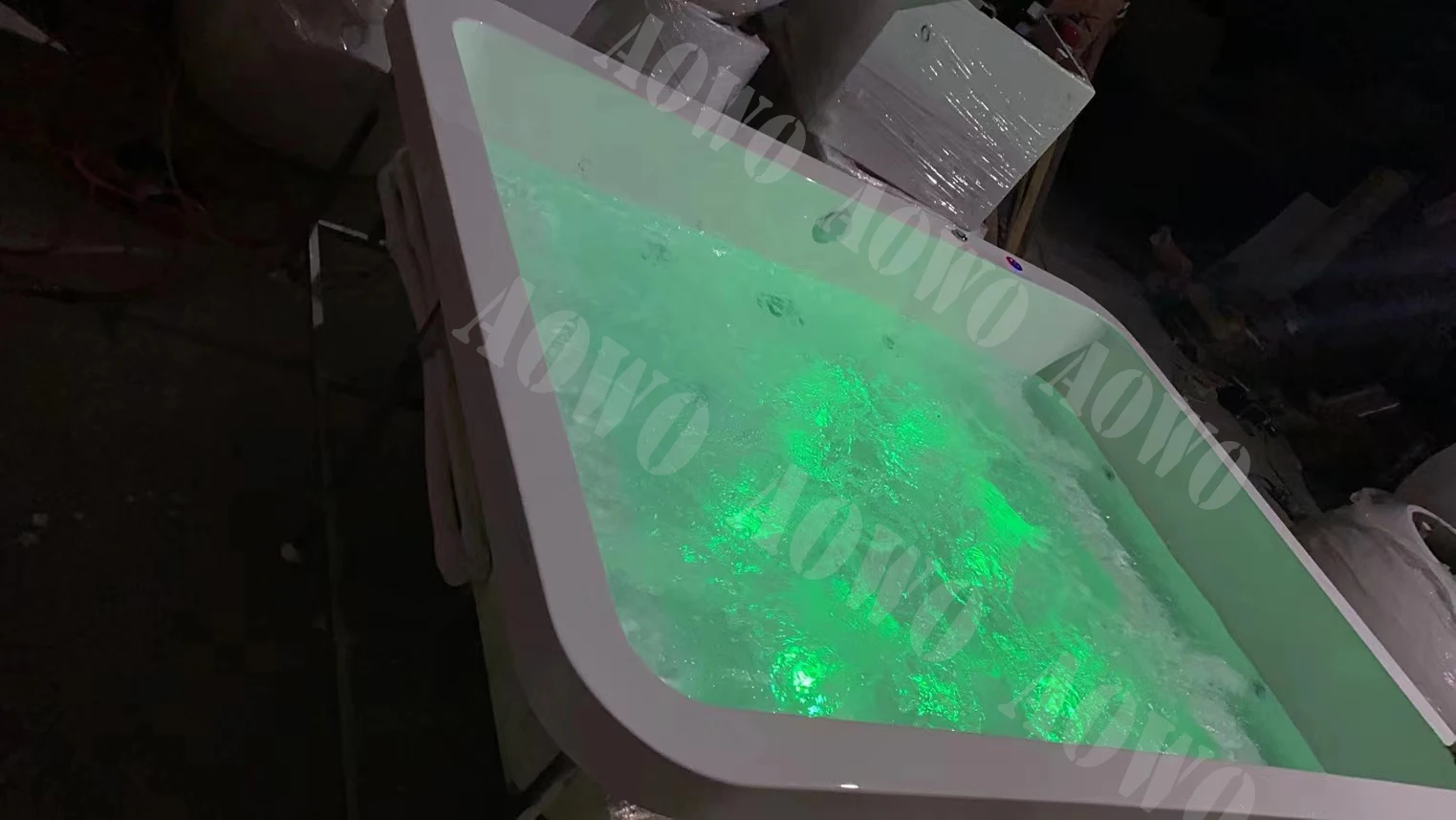 حوض استحمام Aowo Yacuzzi مع تلفزيون مدمج في Vasca Idromassaggio قطرة في حوض الاستحمام 3 4 أشخاص Jacozy W Alk في حوض الاستحمام كومبو #3