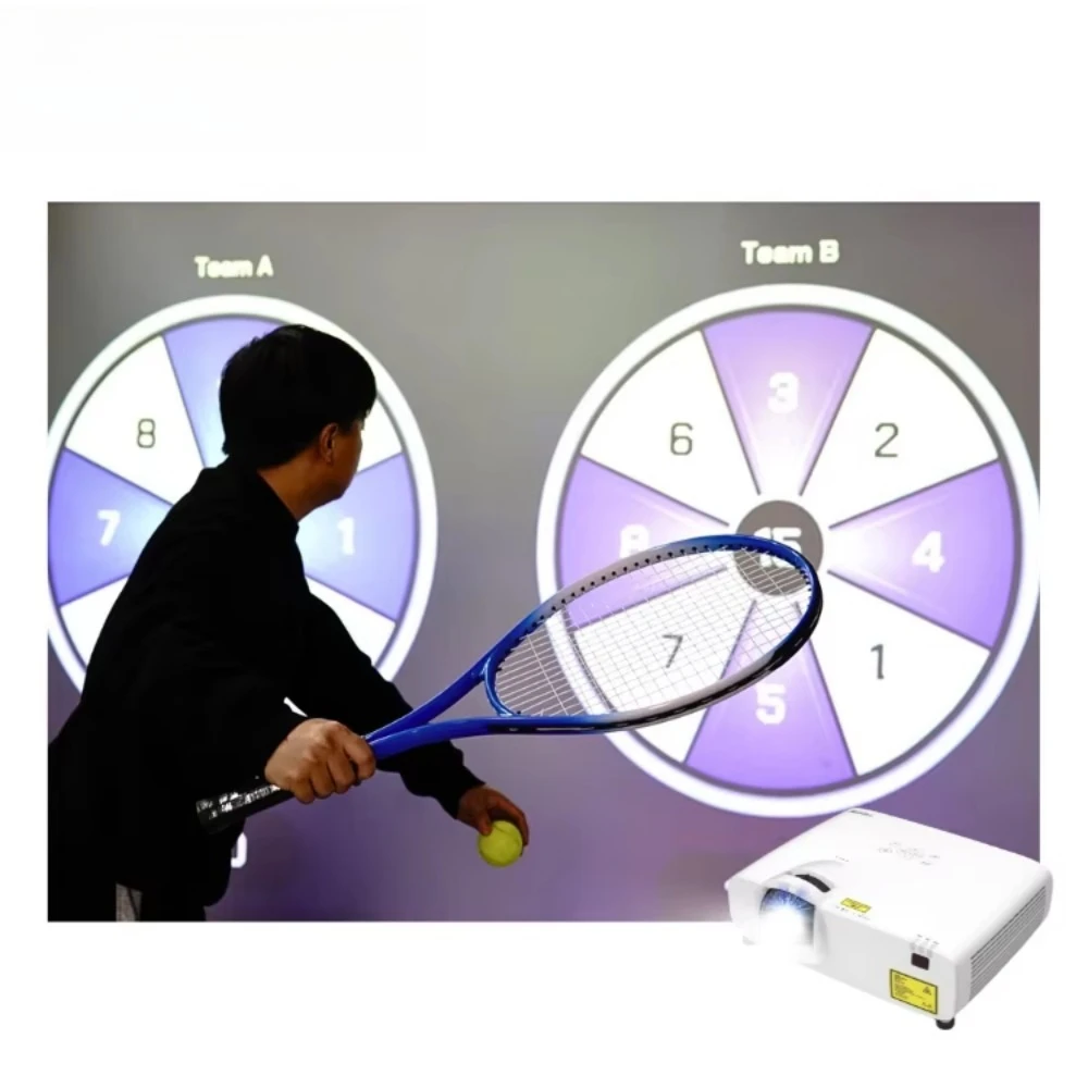 New Online Multiplayer Omniball Game Interactive Wall Projector Screen All Ball Sports Interactive Advertising Equipment