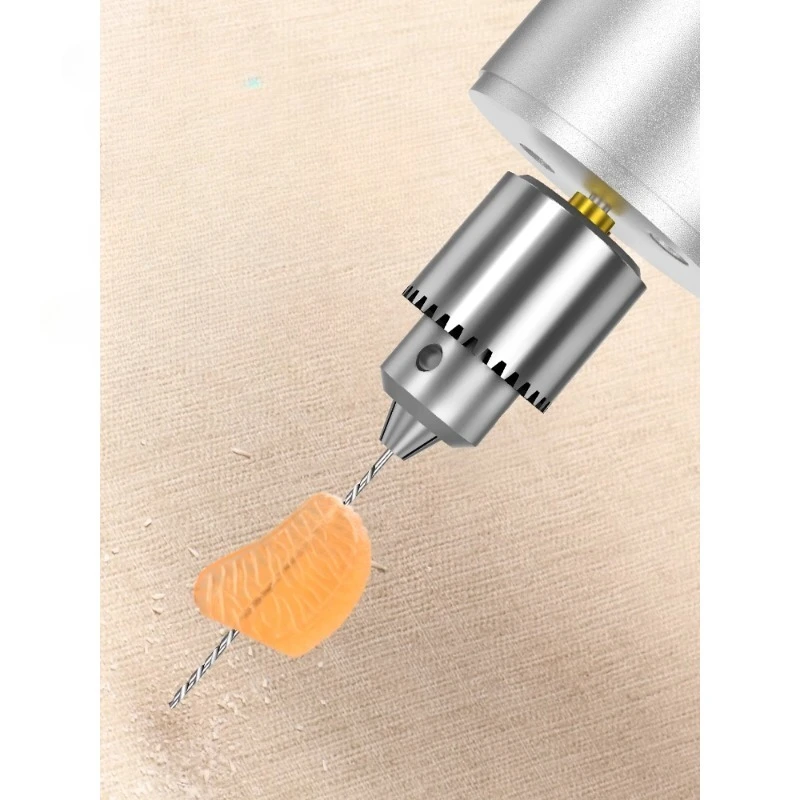 Figure punch DIY hand drilling tool, small electric drill peach pit hole opener