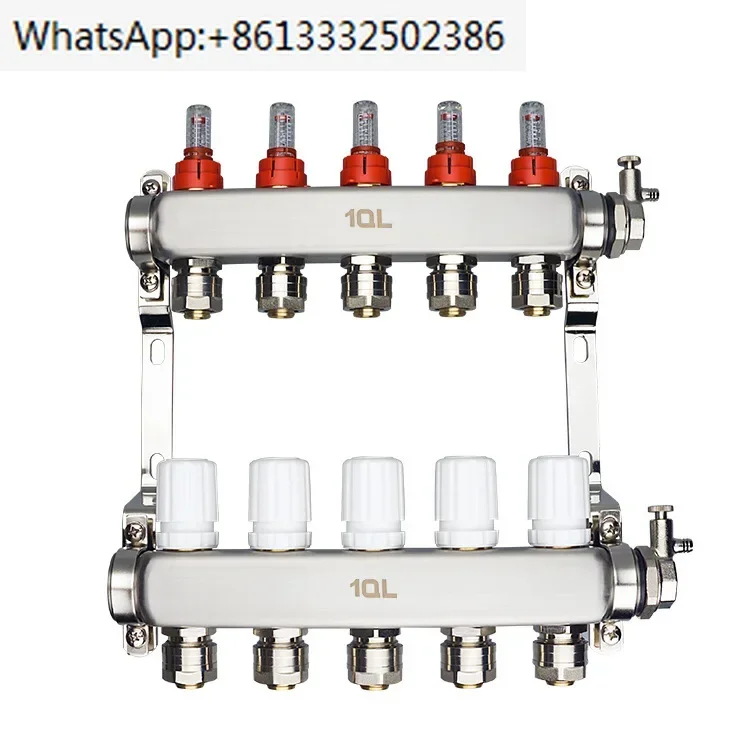 

304 stainless steel valve intelligent control can be equipped with electromagnetic valve water collector and distributor