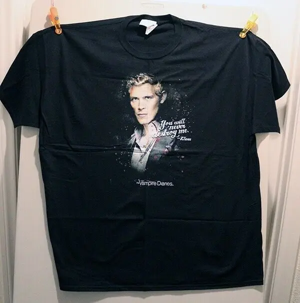 

Licensed The Vampire Diaries/Originals Klaus T-Shirt, Size XXL, New Out of Print