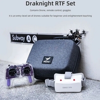 HGLRC Draknight 2inch RTF Set Draknight Drone with C1 Remote Controller 5.8G FPV Goggles for FPV Pilot Beginner