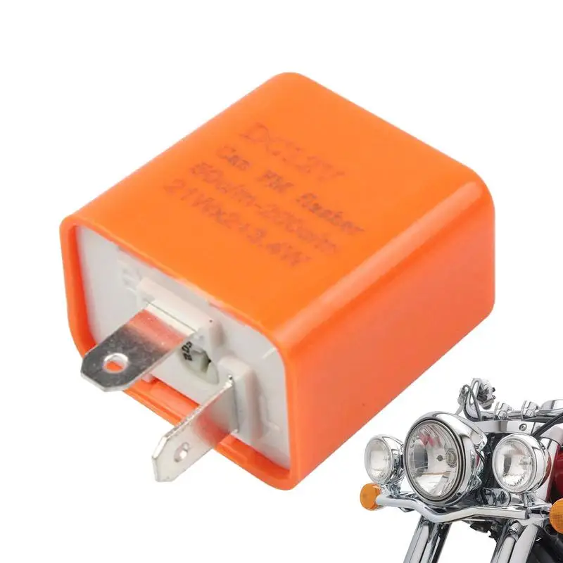 

Turn Signal Flasher Relay Electronic Led Flasher Relay 2 Pin Led Turn Signal Flasher Relay With Adjustable Speed For Motorcycle