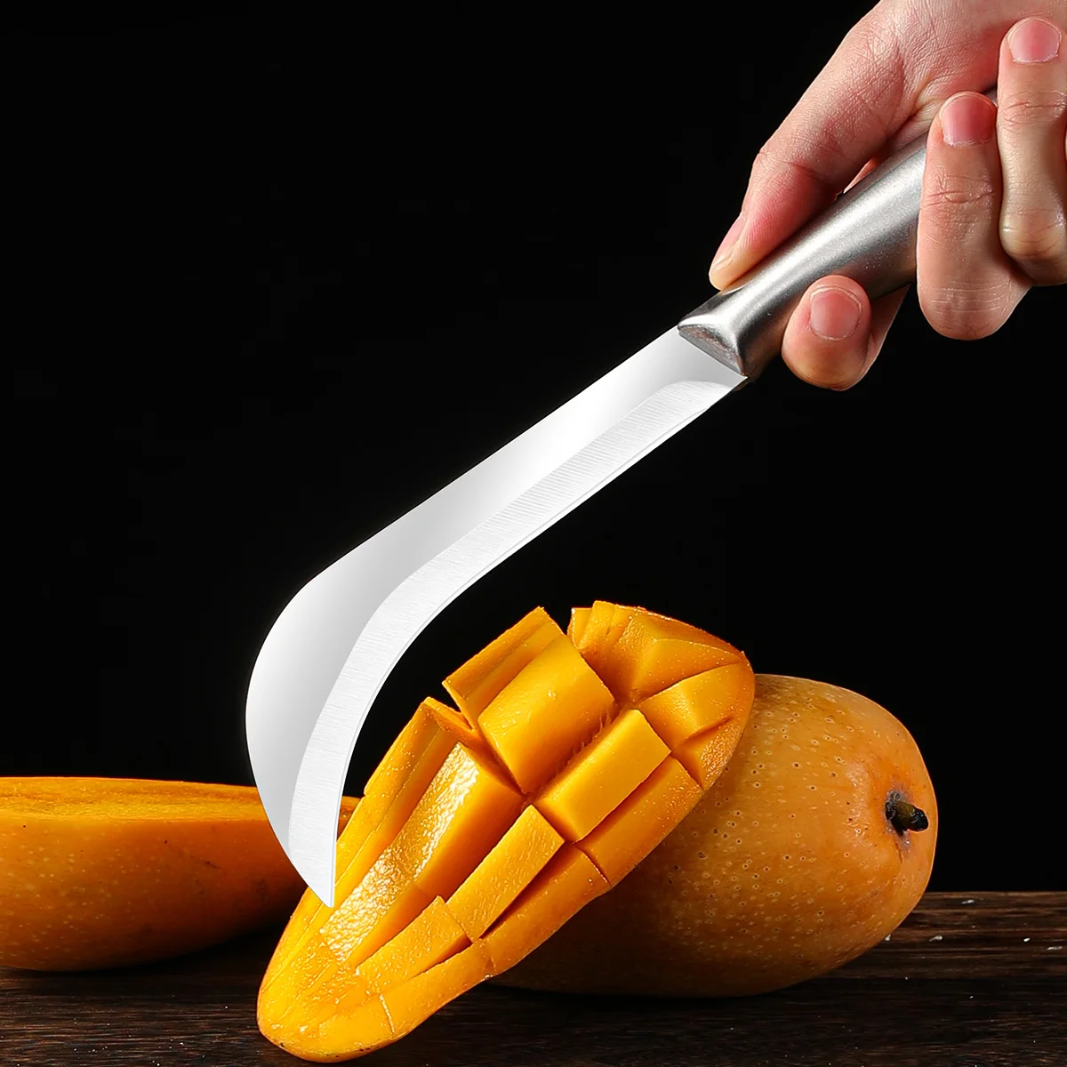 Newly Professional Pineapple & Sugar Cane Peeler - Stainless Steel Multi-Purpose Kitchen Paring Knife for Home & Commercial Use