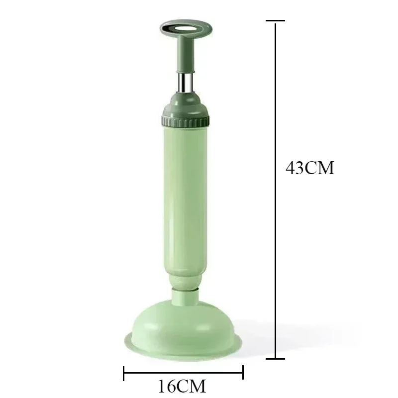 Stantuffo per wc pompa ad alta pressione Anti intasamento scovolini dispositivo per dragare tubi per bagno cucina lavello scarico forniture pulite